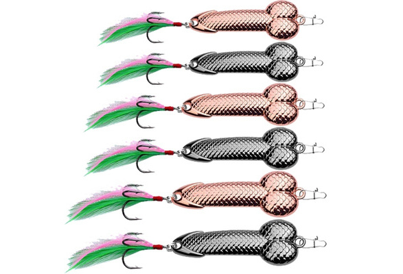 Hard Metal Wobble Fish Lures Spoon Lure Feather Bait Hook Fishing Tackle 3G-36G. 