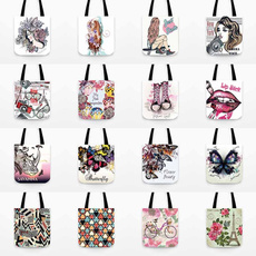 butterfly, Shoulder Bags, Fashion, Canvas