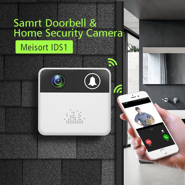 Wireless Wifi Doorbell IDS1 Camera Peephole Viewer Door Phone Ring Bell