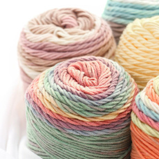 cottonyarn, Cotton, rainbow, Knitting