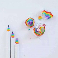 rainbowpencil, pencil, carbonsignaturepen, Office Supplies