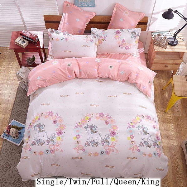 unicorn single bed sheets
