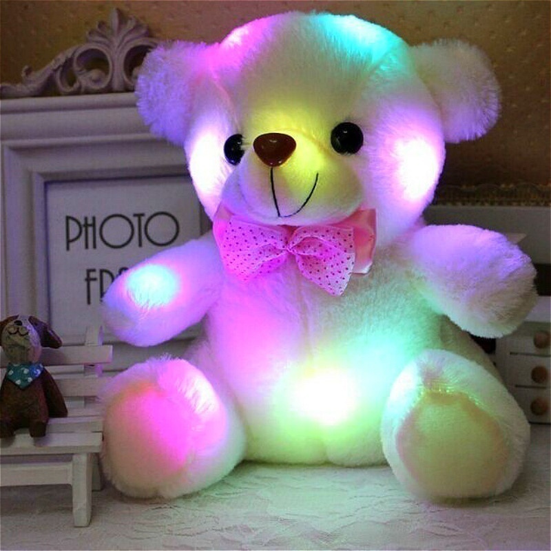 purple colour teddy bear
