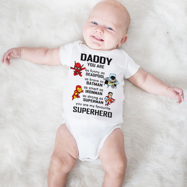 Papa Eres Mi Superheroe Batman Bebe Superman Bebe Mono Lindo Estampado De Letras Dibujos Animados Bebe Mameluco Mono Trajes Wish Papa Eres Mi Superheroe Batman Bebe Superman Bebe Mono Lindo Estampado De Letras Dibujos Animados Bebe Mameluco Mono Trajes Wish