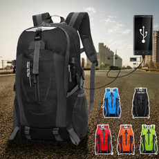 40 Litre Capacity Unisex Outdoor Backpack Light-weight Nylon Camping Backpacks Waterproof Rucksack Sport Bags