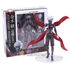 Zhongkaihua Figurine Tokyo Ghoul Kaneki Ken - Figurine d'anime - Modèle de 18 cm - Décoration en PVC - Figurine Kaneki Ken - Objets de collection - Décorations de bureau - Cadeaux