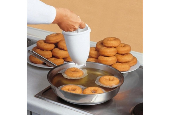 Alisena Donut Doughnut Batter Dispenser Home Kitchen DIY Baking Tool Candy Making Mold