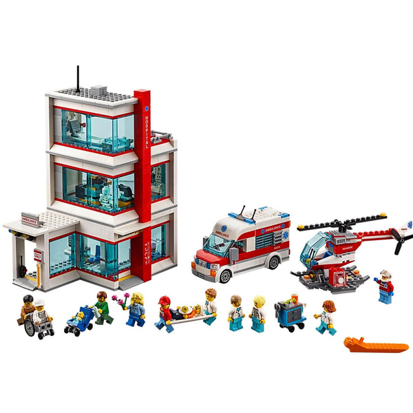 lego city helicopter ambulance