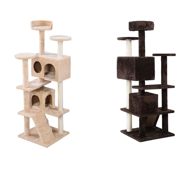 Leopard print 2025 cat tower