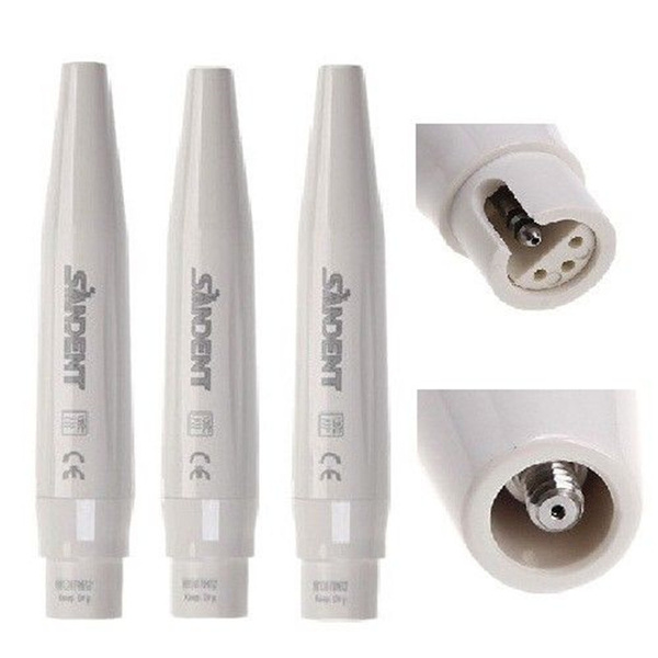 Ultrasonic Dental Scaler Handpiece P3+ With 5 Tips - Fits DTE/Satelec, For Scaling & Endo