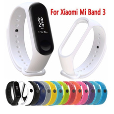 11 Colors Silicone Wrist Strap For Xiaomi Mi Band 3 Bracelet Strap Miband 3 Strap Wristband Smart Band Mi Band3