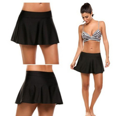 beach wear women, fitnessskirt, midwaist, Moda femenina