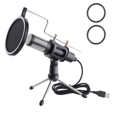 Microphone, microphonewithstand, usb, usbcondensermicrophone
