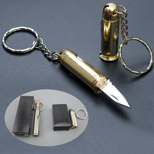 Mini Pocket Knife With Keychain 