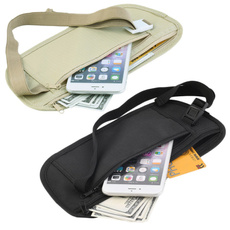 Waterproof Fanny Pack Waist Bag Men Running Women Bag Belt Zipper Money Pouch Bag Travel Mobile Phone Bag