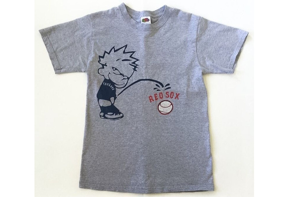 Best New Boston Red Sox Calvin Pee On Ny Yankees Mlb Baseball T