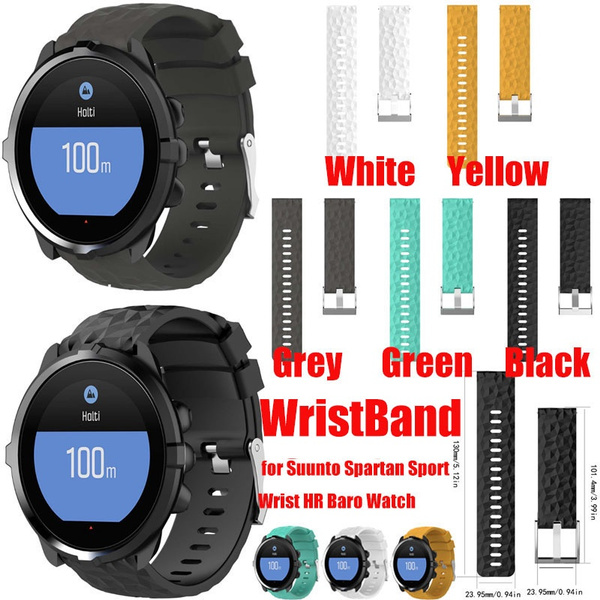 Silicone Replacement Watch Band Strap For Suunto Spartan Sport Wrist Hr Baro Bio Wish