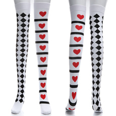 womens stockings, Poker, Cotton Socks, Cosplay