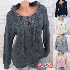 cute, Plus Size, pullover sweater, Long Sleeve