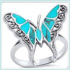 butterfly, Turquoise, Fashion, jewelry fashion