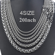 Steel, luxury mens fashion, Chain Necklace, mens necklaces