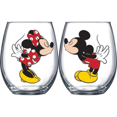 mugscup, wine glass, Glass, Clear