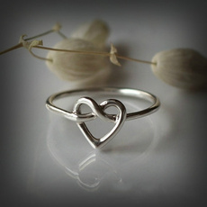 Sterling, Heart, Silver Jewelry, Engagement