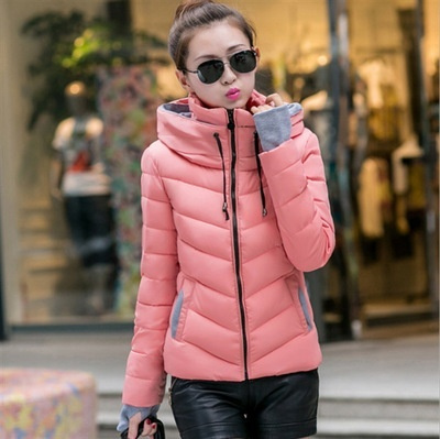 New Winter Jacket Women Parka Thick Winter Outerwear Plus Size Down Coat  Short Slim Design Cotton-padded Jackets and Coats