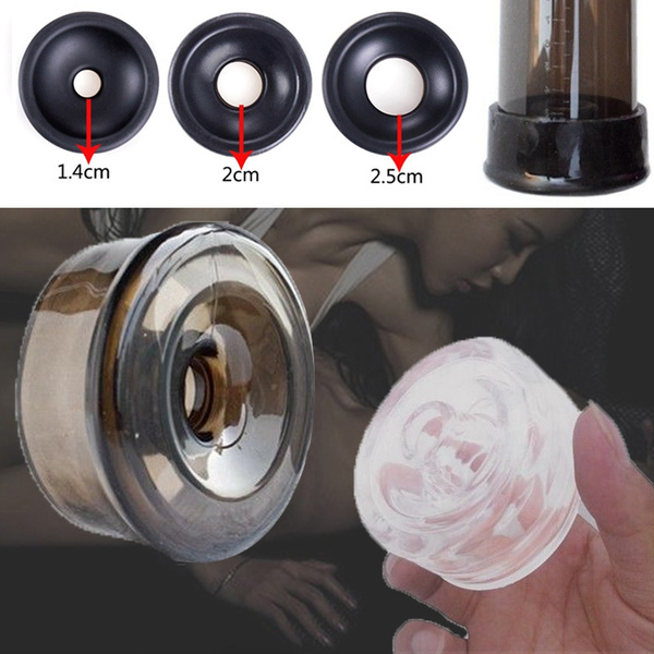 4 Size Silicone Replacement Penis Pump Sleeve Cover Rubber Seal