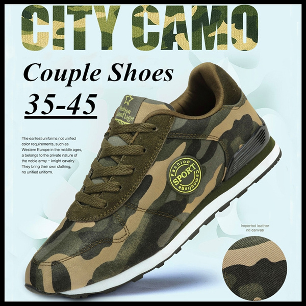 camouflage canvas shoes