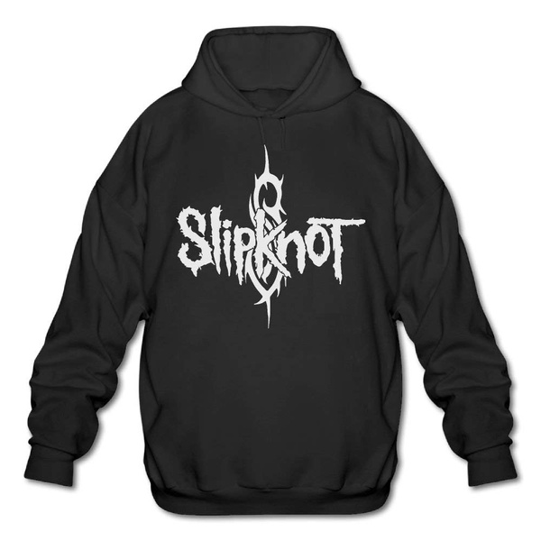 black slipknot moletom com capuz