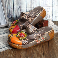 casual shoes, Flats, handmadeflowershoe, Flowers