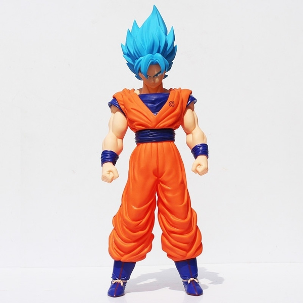 Dragon Ball Z Super Saiyan Blue Hair Son Goku VS Golden Frieza Action  Figure Dragonball BWFC 5 Kakarotto Figurine Model Toy Gift