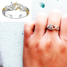 cute, crystal ring, Jewelry, Angel