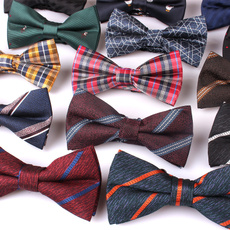 plaid, Mens Bow Tie, bow tie, bow tie for men