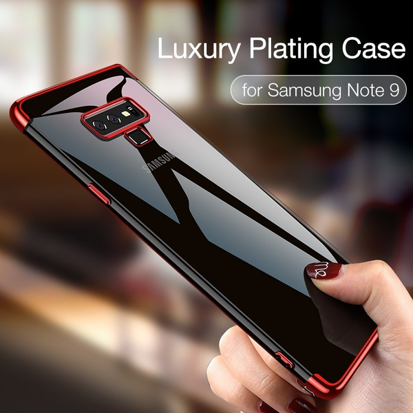 Silicon incident Visible Plating TPU Case For Samsung Galaxy Note 9 Case Clear Silicone Cover For Samsung  Note 9 Coque Galaxy Note 9 Case Fundas Capa | Wish