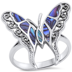 butterfly, butterflyring, Jewelry, Sterling Silver Ring