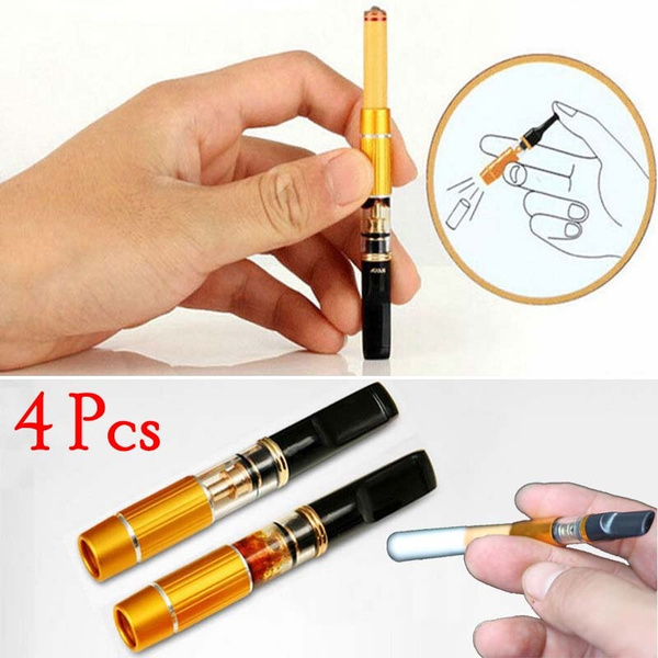 reusable cigarette filter 1/24pcs Smoking Pipes Super Cleaning Reusable Tobacco Cigarette Filter  Reduce Tar Holder