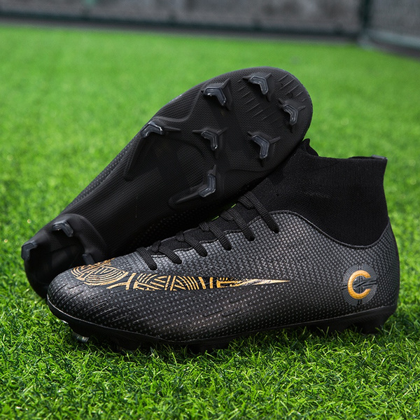 high ankle football boots