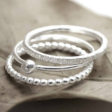 Sterling, Love, wedding ring, Silver Ring