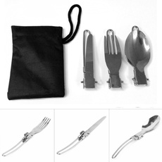 foldingspoonforkknife, Outdoor, campingspoon, foldingcutlery