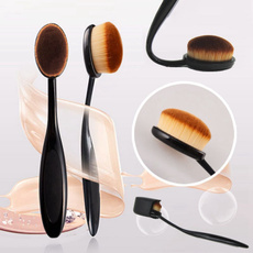 Beauty Makeup, Cosmetic Brush, toothbrushtypemakeupbrush, withcoverbrush