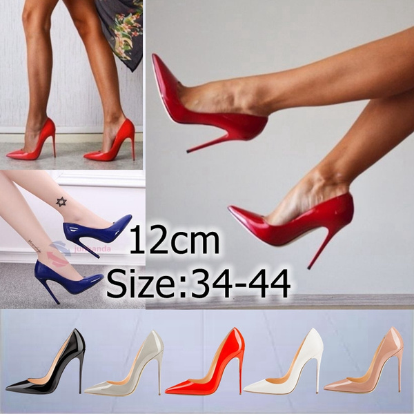 CHRISTIAN LOUBOUTIN Size 7 SO KATE Black Heels Pumps Shoes 37 Eur | FASHION  WISH