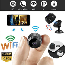 A-TION Mini WiFi Camera Night Vision HD 1080P Magnetic Adsorption With Gift Camera Holder