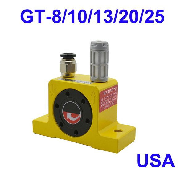 Industrial Pneumatic Turbine Vibrator GT-8/10/13/16/20/25/32/36/40 with Silencer 
