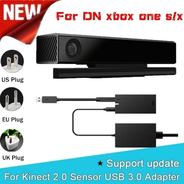 Support Update ! Kinect 2.0 Sensor USB 3.0 Power Charger Adapter