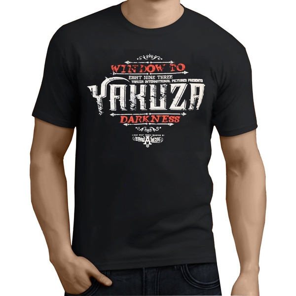 Yakuza T-Shirt Mens Round Short Sleeves Fashion Tee Shirts | Wish