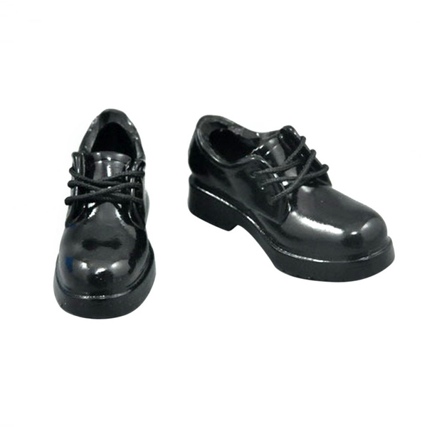 action black school shoes