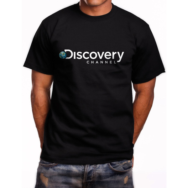 Discovery Channel Logo Short Sleeve Men 