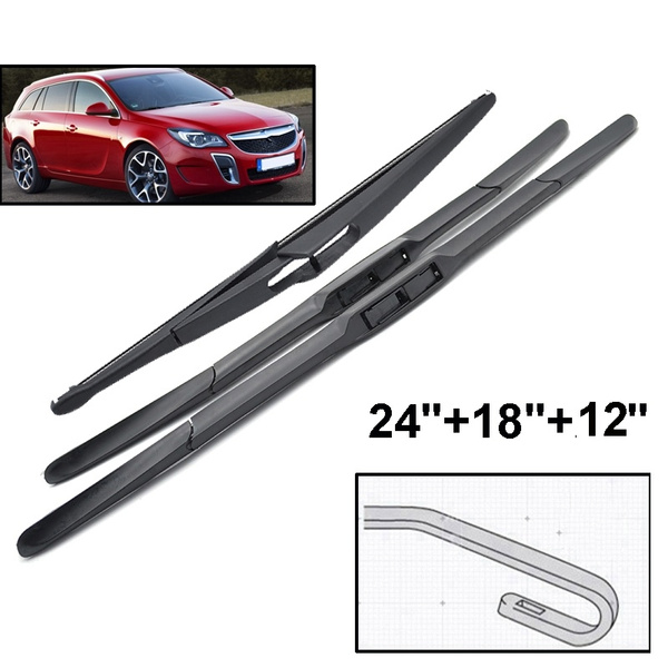 Pcs Front Rear Wiper Blades Set For Opel Insignia Sports Tourer 2012 ...